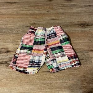 Kelly’s Kids madgras patchwork boys shorts